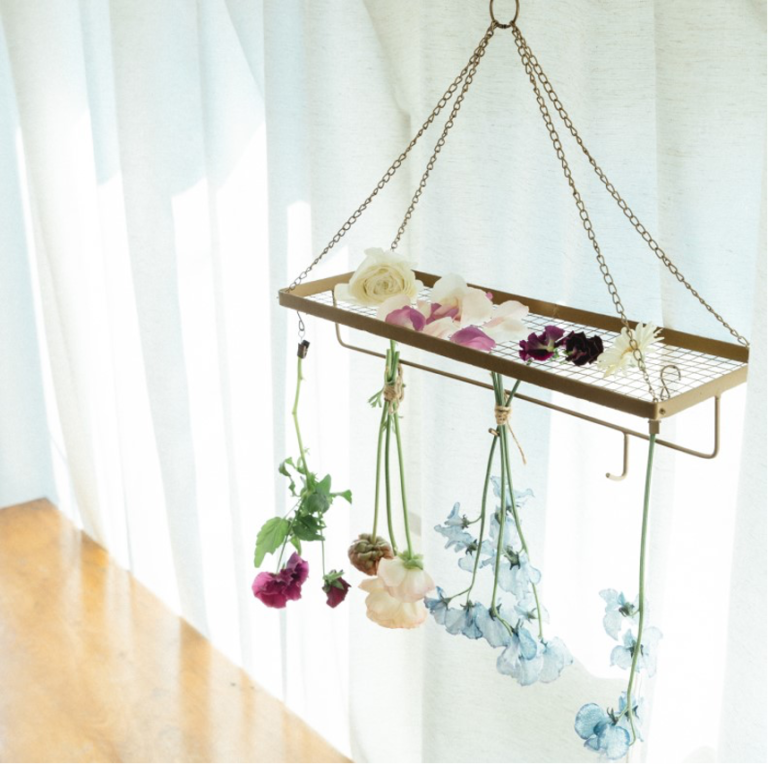 FELISSIMO × RIN「フラワーハンガーラック」販売 株式会社RIN ロスフラワーを用いた空間装飾 花のある生活を文化に